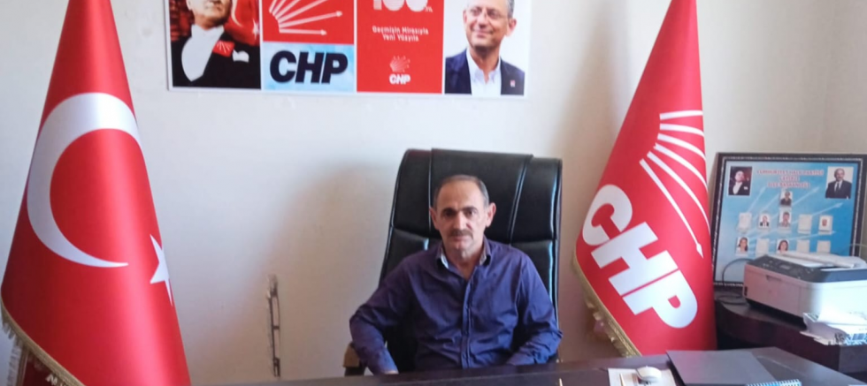 CHP ÇAYIRLI İLÇE BAŞKANI TUNCAY AKSÜNGER: 