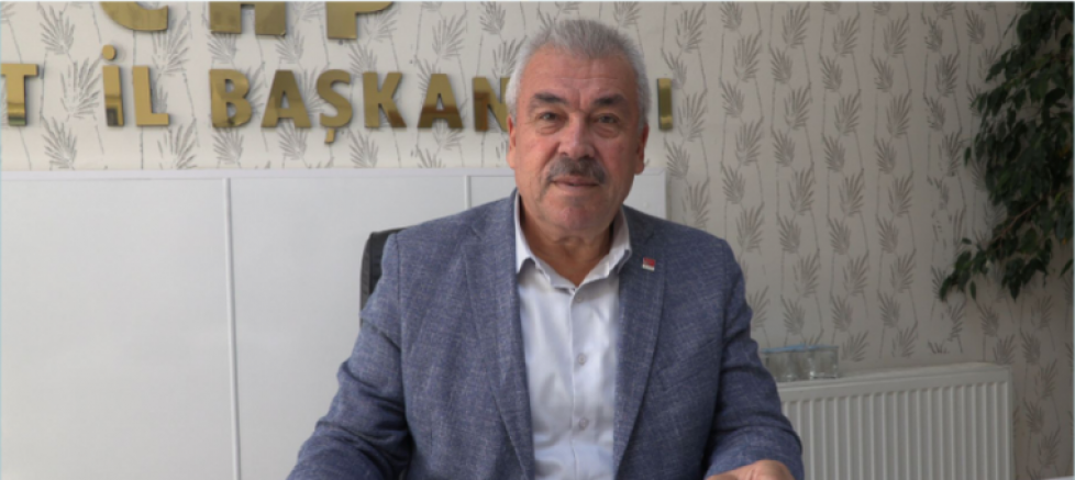 CHP YOZGAT İL BAŞKANI ABDULLAH YAŞAR: 